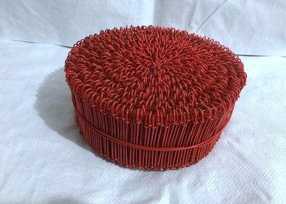 Red Pe Decorative Bwg22 Galvanised Binding Wire Rust Proof Surface Corrosion Resistance