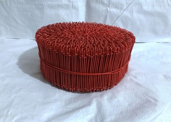 Red Pe Decorative Bwg22 Galvanised Binding Wire Rust Proof Surface Corrosion Resistance